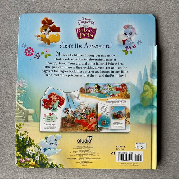 Disney Princess ~ Palace Pets ~ Adventure Tales ~ Six Books in One ~ Hardcover - Picture 2 of 7